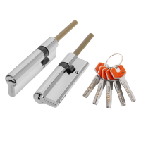 Цилиндровый механизм D-PROTERM507/100 Fuaro (Фуаро) mm (65+10+25) термошток 8х65 мм CP, 5 кл.