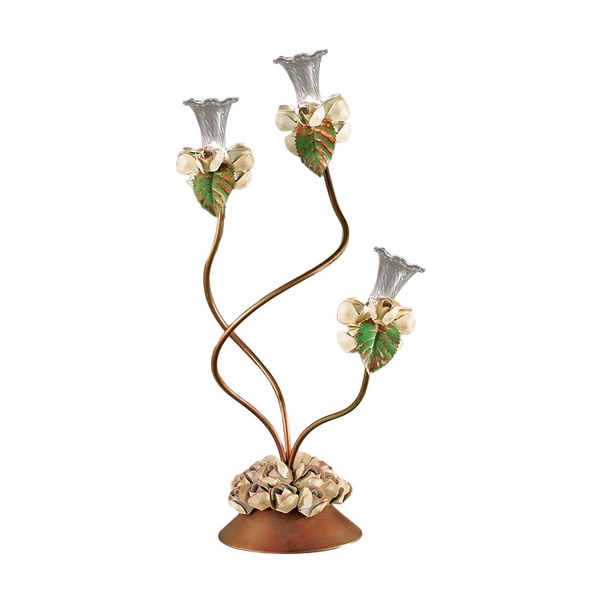Интерьерная настольная лампа MM Lampadari Roseto 6213/L3 V1909