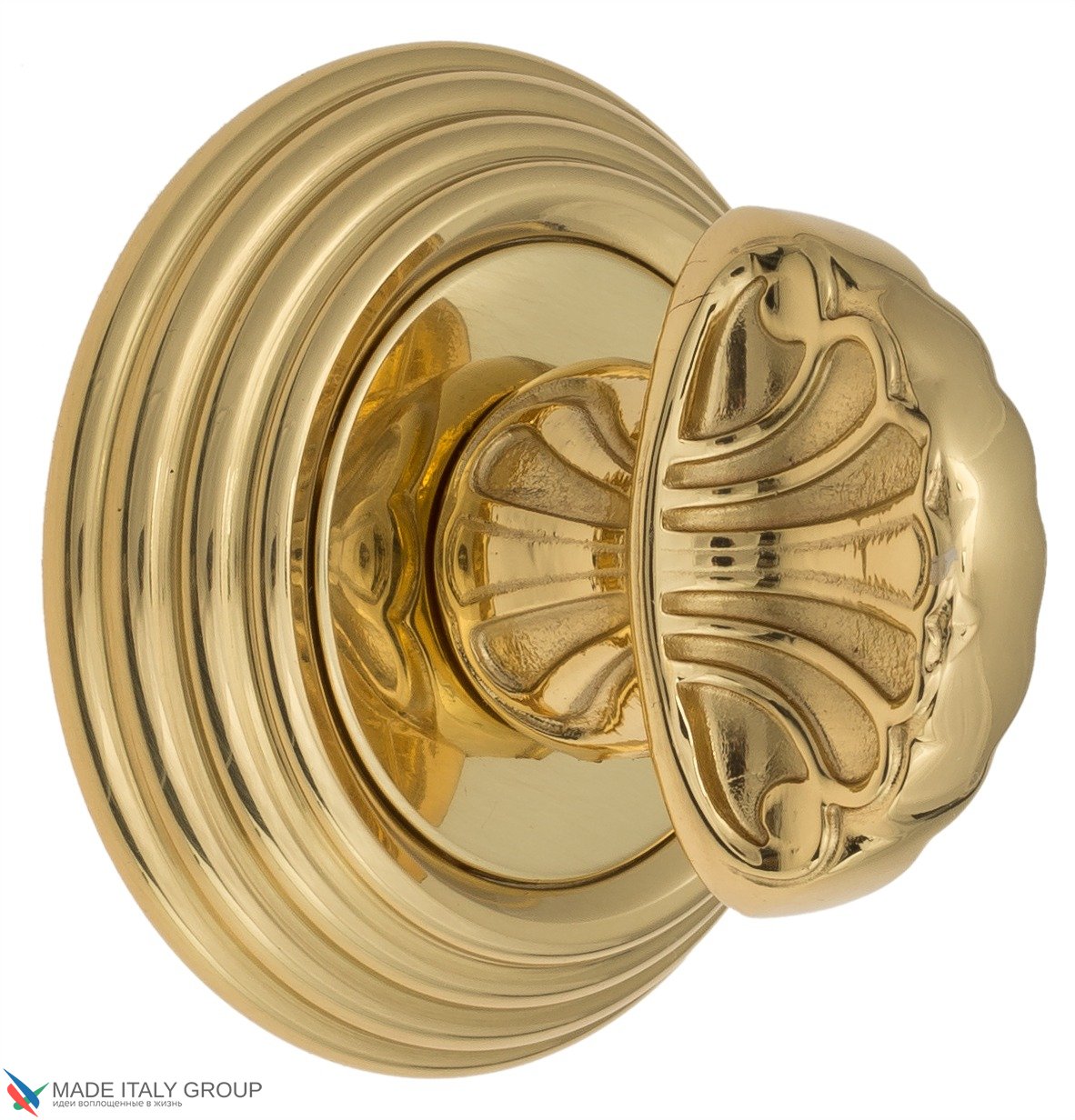 Фиксатор поворотный Venezia WC-4 D8 полированная латунь