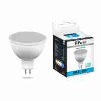 Лампа светодиодная Feron MR16 G5.3 5W 6400K Грибок матовая LB-24 25125