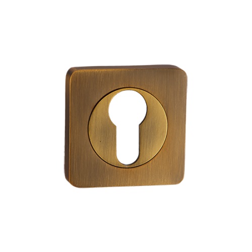 Накладка на цилиндр RENZ INET 02 СF кофе КВ