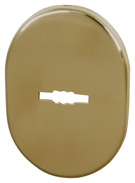 Декоративная накладка Fuaro ESC 475 GP латунь на сувальдный замок
