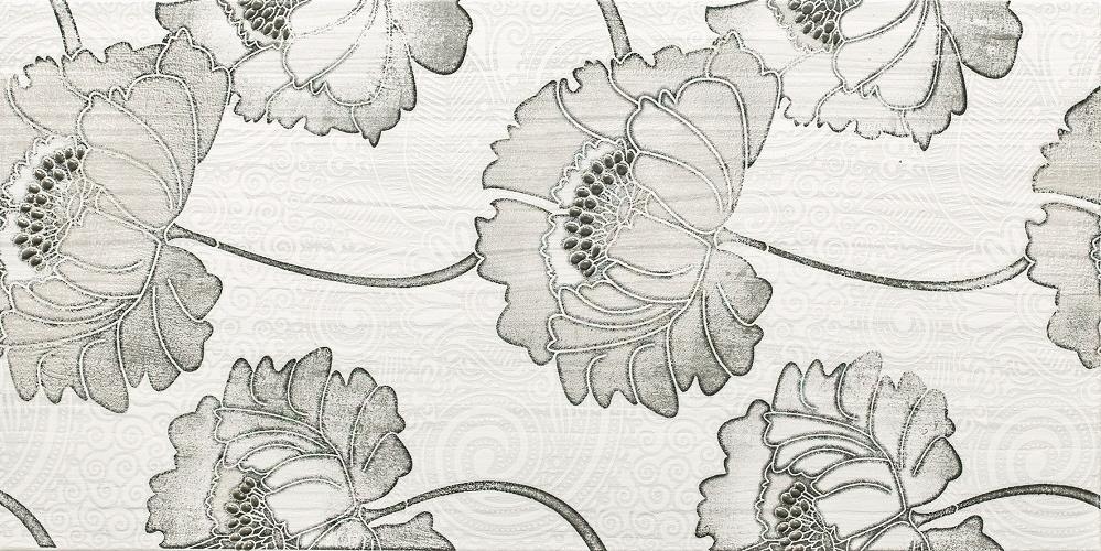 Плитка керамическая Cerrol Ramosa Perla Flowers декор 60х30