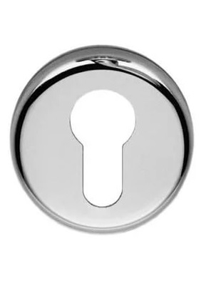 Накладка под ключ буратино на круглом основании Colombo CD1043G-CR полированный хром