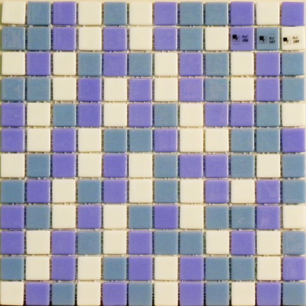 Мозаика Vidrepur Mixed 100/102/106 (на сцепке) чип 25х25 31,7х39,6