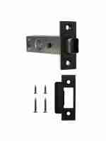 Защелка дверная врезная Fuaro F12-45-25 BL черный