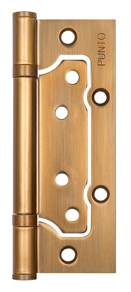 Петля универсальная без врезки Punto 200-2B 125x2,5 CF кофе