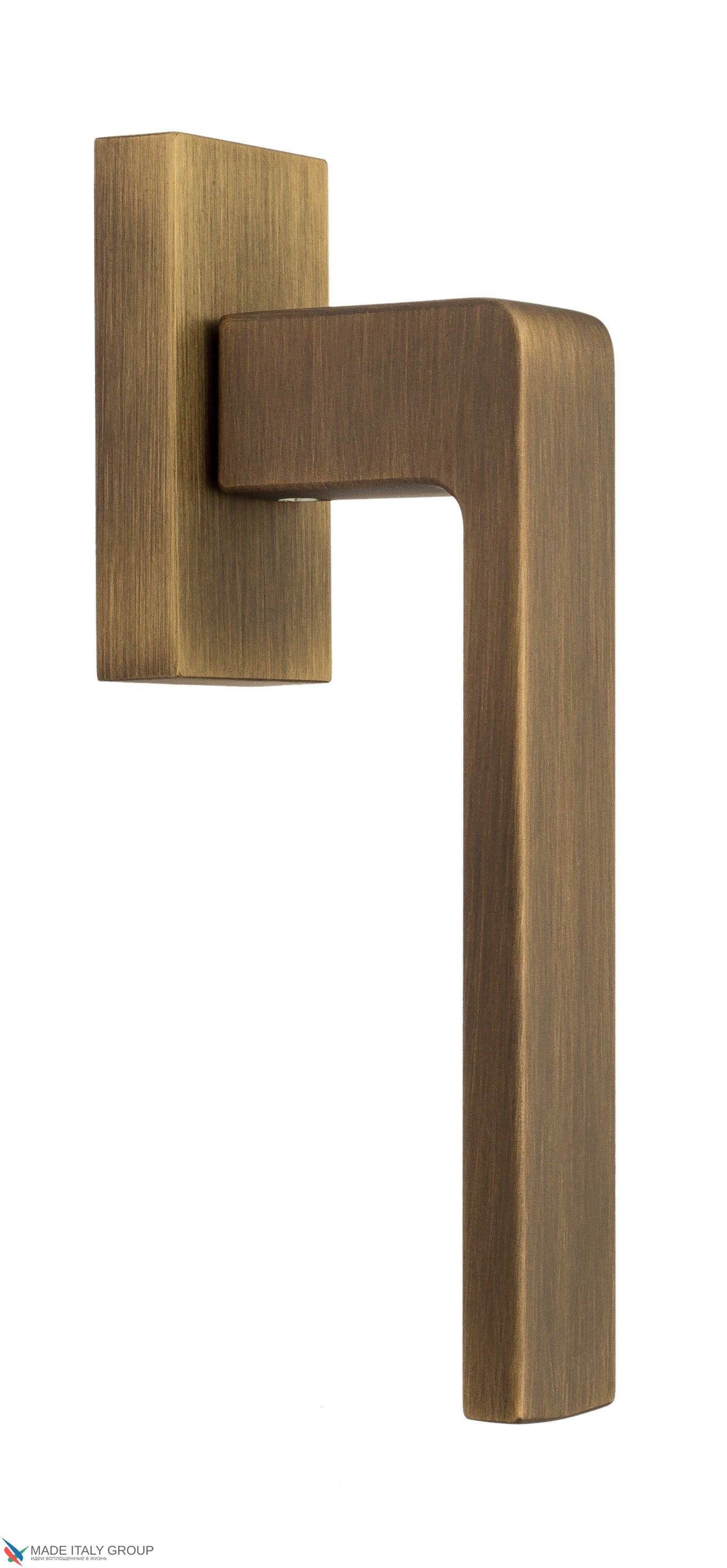 Ручка оконная Venezia Unique "BIBLO" FW матовая бронза