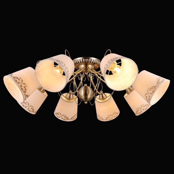 Люстра потолочная Natali Kovaltseva GLORIA 75053/8C ANTIQUE