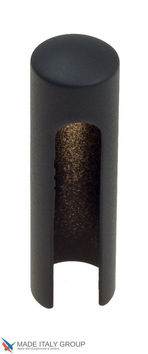 Колпачок для ввертных петель Venezia CP14 U без пешки D14 мм черный