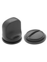 Завертка сантехническая Morelli Luxury LUX-WC-RM NERO, цвет - черный