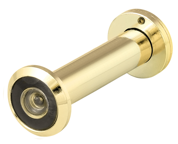 Глазок дверной Fuaro DVZ4 16/200/70x130 (оптика пластик, угол обзора 200) GP золото