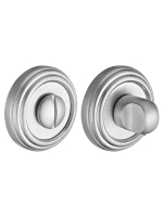 Завертка сантехническая Morelli Luxury LUX-WC WD CSA на круглой розетке цвет матовый хром