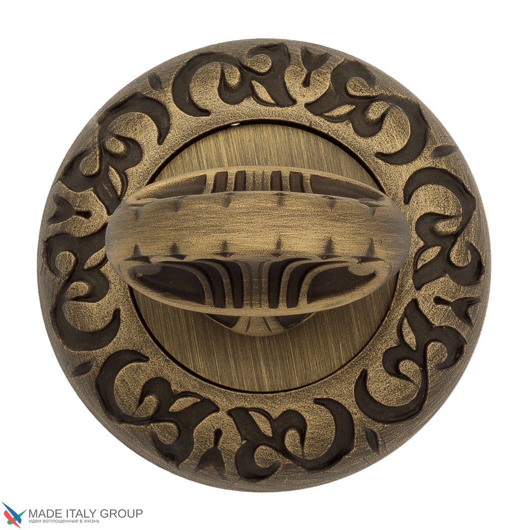 Фиксатор поворотный Venezia WC-4 D4 матовая бронза