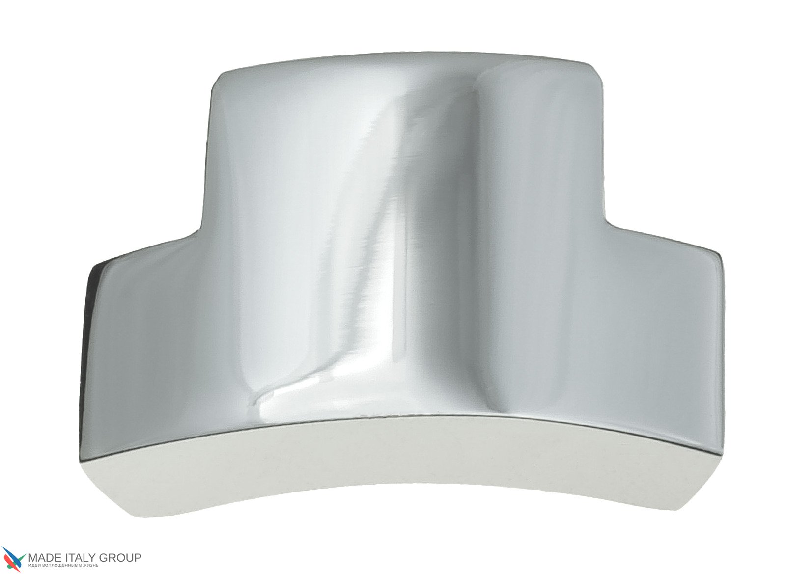 Ручка кнопка модерн COLOMBO DESIGN F521-CR полированный хром