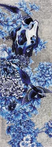 Мозаика Alma Панно художественные AP-02D произв. чип 75х210