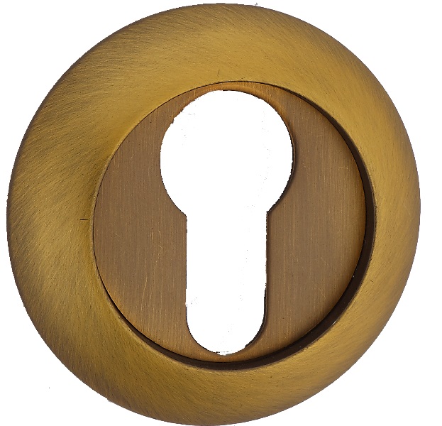 Накладка на цилиндр RENZ INET (N) 08 CF кофе