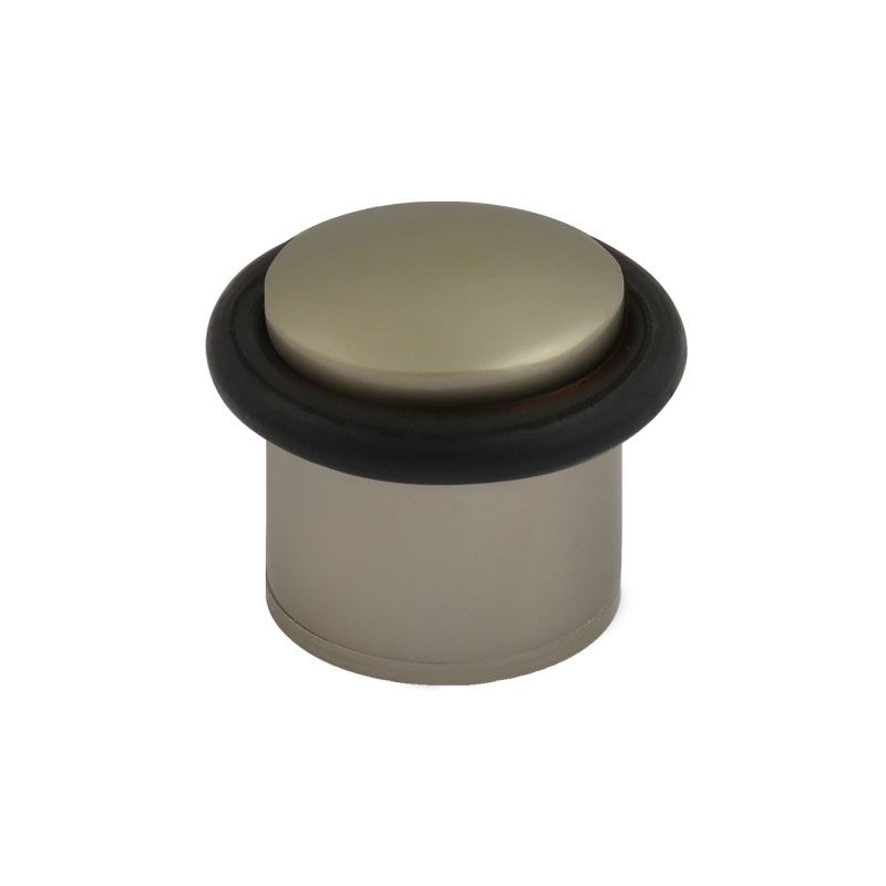 Ограничитель дверной напольный НОРА-М 102 никель матовый