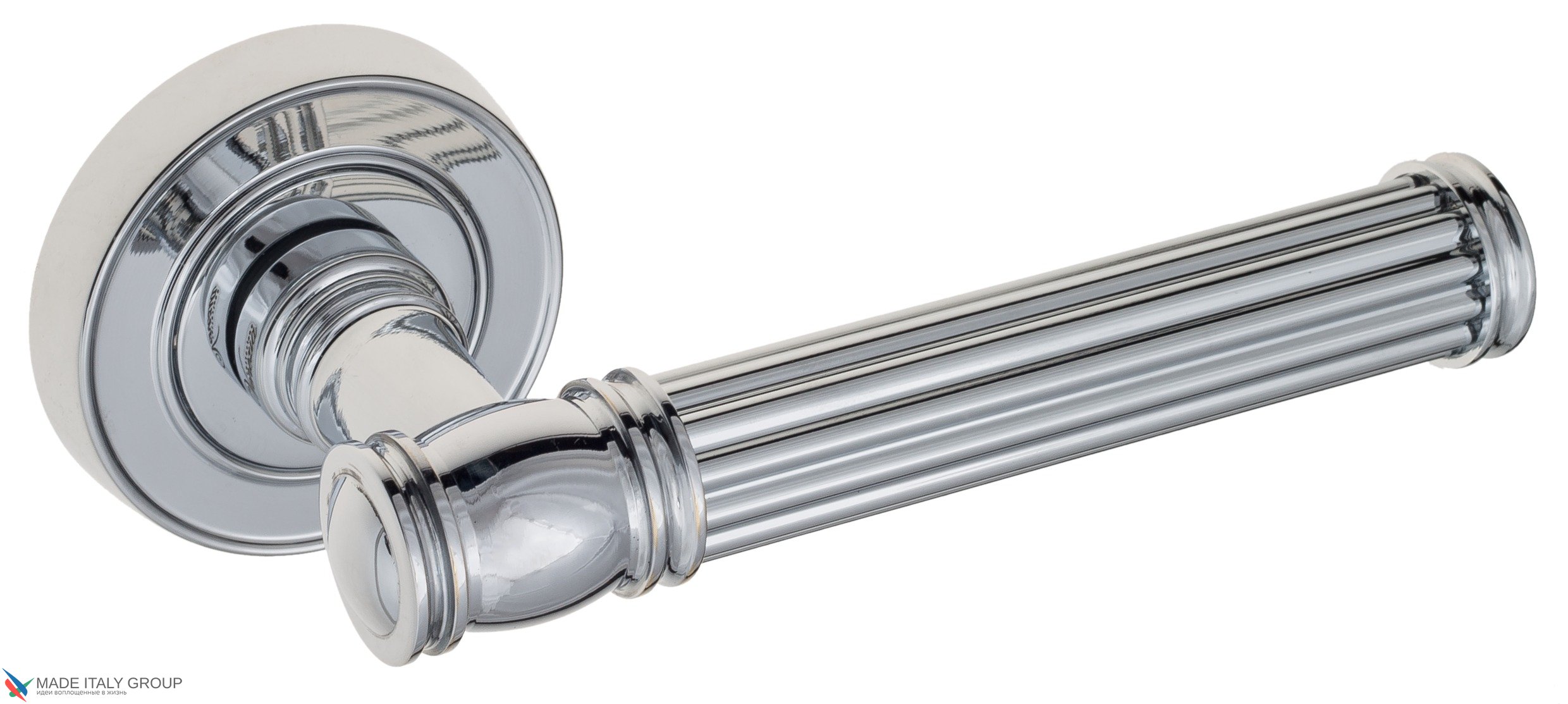 Дверная ручка Venezia "IMPERO" D6 полированный хром