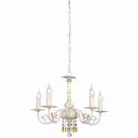 Подвесная люстра Lucia Tucci Lame 139.5 Antique White