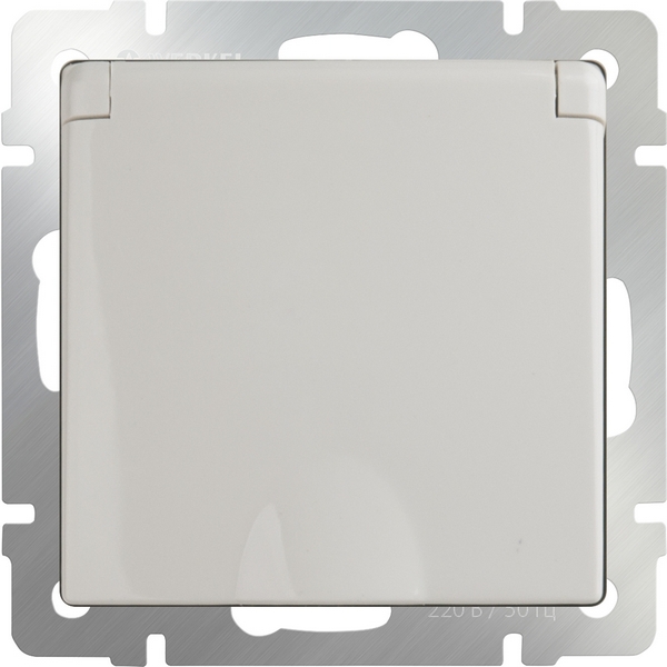 Розетка Werkel Слоновая кость WL03-SKGSC-01-IP44-ivory