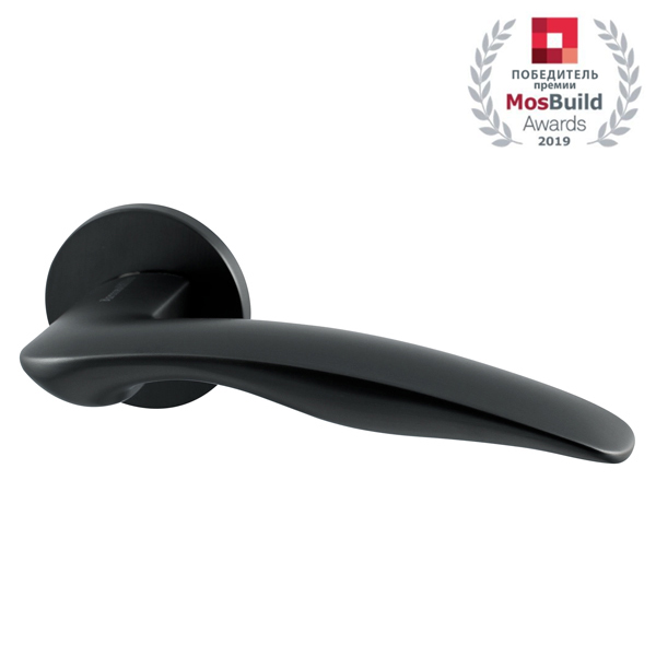 Ручка дверная межкомнатная Armadillo WAVE URS BL-26 черный