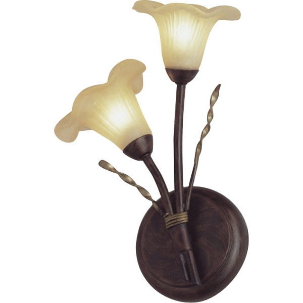 Бра N-Light BX-0171/2 coffee with gold