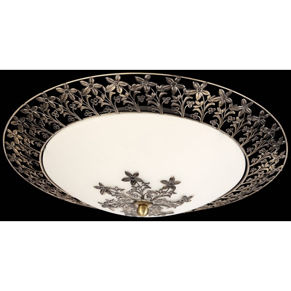 Светильник потолочный круглый Natali Kovaltseva VENICE 11373/2W ANTIQUE