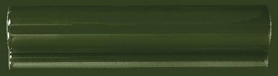 Плитка керамическая Almera Ceramica Noblesse Moldura Verde Botella Brillo бордюр 5х20