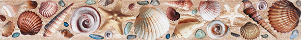 Бордюр ALMA Ceramica Ривьера БД53РВ004 / BWU53RVR004 50х6,7