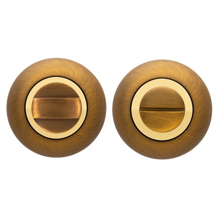Завертка дверная сантехническая CODE DECO WC-1403-CFM матовый кофе