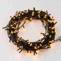 Светодиодная гирлянда Uniel 220V теплый белый UDL-S1000-200/DGA Warm White IP20 mini UL-00007190