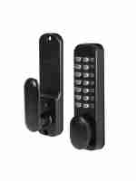 Замок Ajax (Аякс) накладной кодовый RIM-200 code BL черный