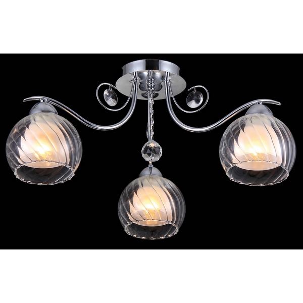 Потолочная люстра Natali Kovaltseva 11404 11404/3С CHROME