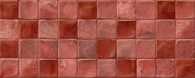 Плитка керамическая Keros Mayolica Decorado Burdeos настенная 20х50