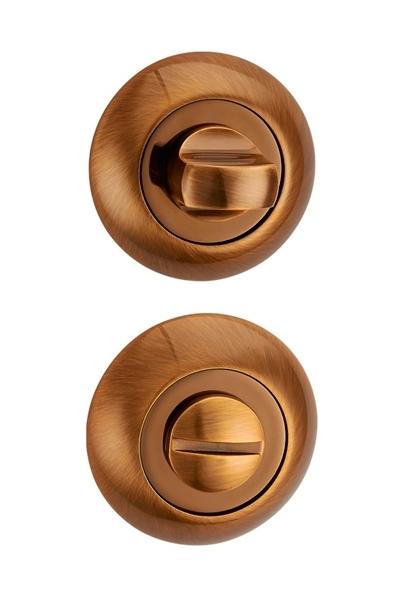 Завертка дверная сантехническая Punto BK6 TL CFB-18 кофе глянец