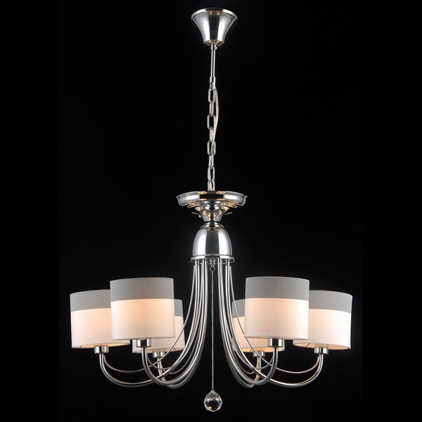 Люстра подвесная Natali Kovaltseva OLBIA 75086/6C CHROME