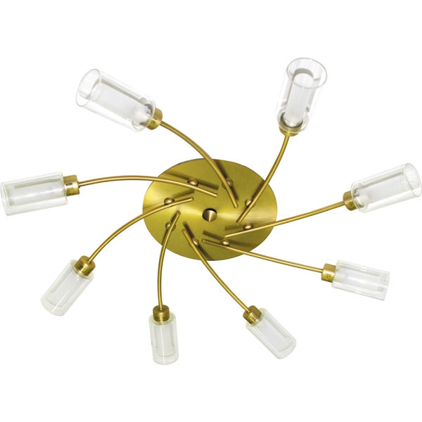 Потолочная люстра N-Light C3159 C3159 BM.8 satin brass