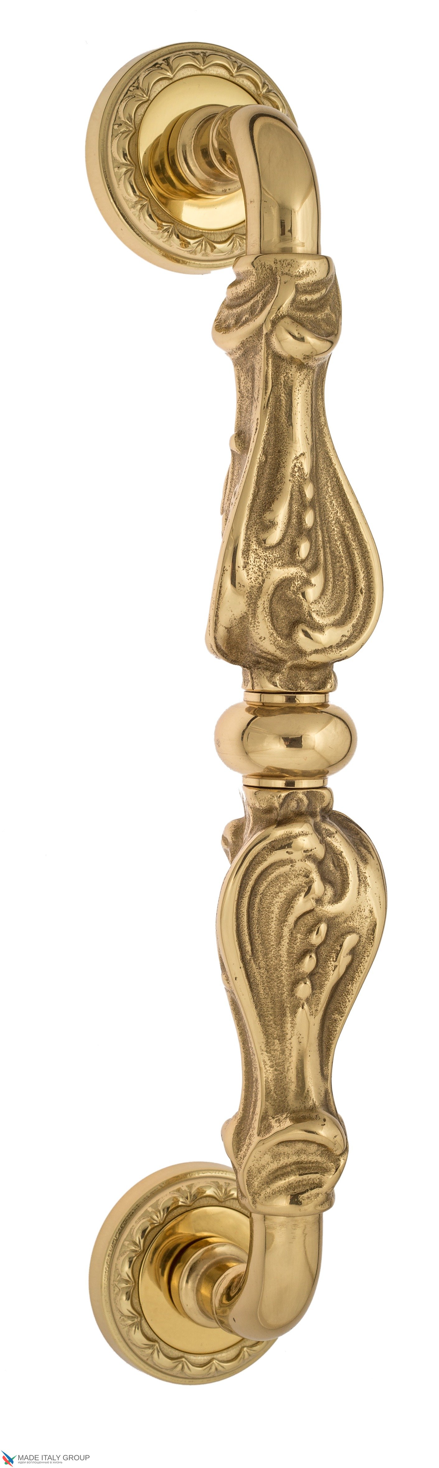 Ручка скоба Venezia "FLORENCE" 313мм (260мм) D2 полированная латунь