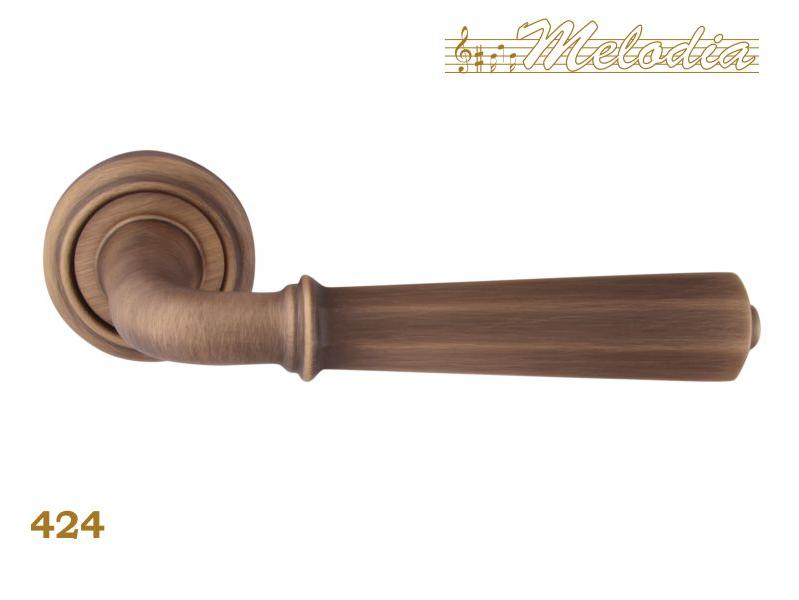 Ручка дверная межкомнатная Melodia 50V Denver 424V Матовая бронза