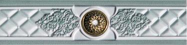 Плитка керамическая Kerasol Otoman Gris Cenefa бордюр 6х25