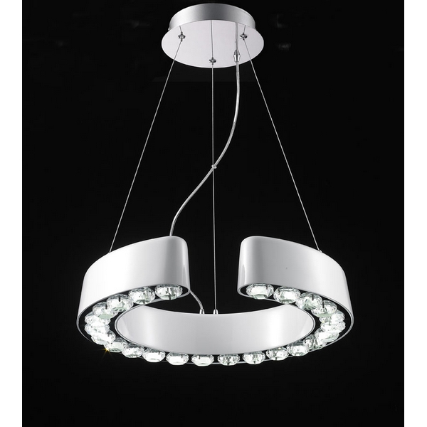 Люстра подвесная Crystal Lamp D1403C-15WH