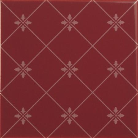 Плитка керамическая Almera Ceramica Noblesse Delis Burdeos настенная 20х20