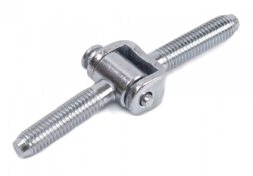 Петля ввертная СКОБИС ПВв-1 цинк белый