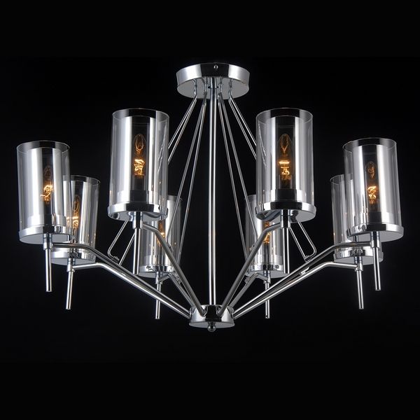 Люстра подвесная Natali Kovaltseva HELSINKI II 81046-8C CHROME