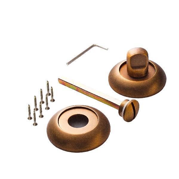 Завертка к ручкам RENZ INBK 08 CF BIG, кофе