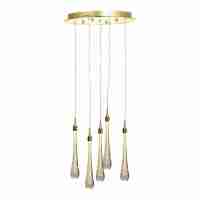 Подвесная светодиодная люстра Kink Light Асмер 07860-5A,33