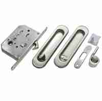 Ручки купе для раздвижных дверей Morelli MHS150 WC SC матовый хром