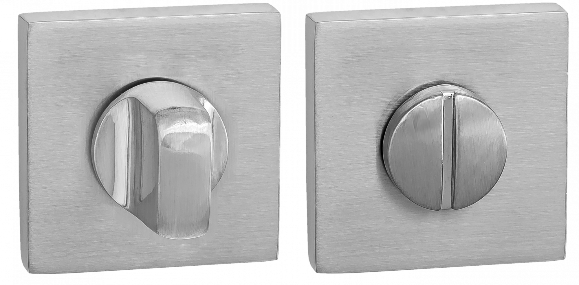 Завертка квадратная к ручкам RENZ INBK 03 SSC супер сатин хром