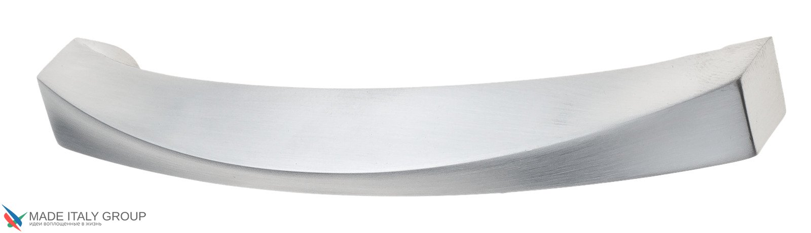 Ручка скоба модерн COLOMBO DESIGN F107D-CM матовый хром 96 мм